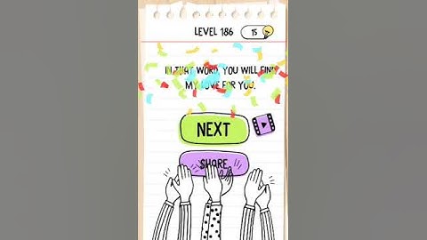 BRAIN TEST LEVEL 186 ANSWERS | Brain Test: Tricky Puzzles