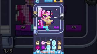 Pixel Flow level 1128 Solution Walkthrough