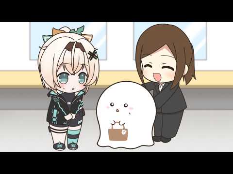 【手描き】陰キャが過ぎるママ殿とござるさん【ホロライブ/風真いろは】