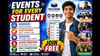 Find Educational Events Near You | Webinars, Hackathons & Seminars | BOLDAIM Events Explained