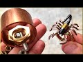 How to make SCORPION Ring with Bolts and Scrap Metal