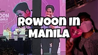 SF9 Rowoon 로운 Fan Meeting In Manila, Philippines