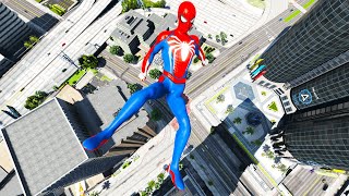 GTA 5 Epic Water Ragdolls Spiderman Vs Minions, Hulk, Squid Dolls, Gorilla, King Kong