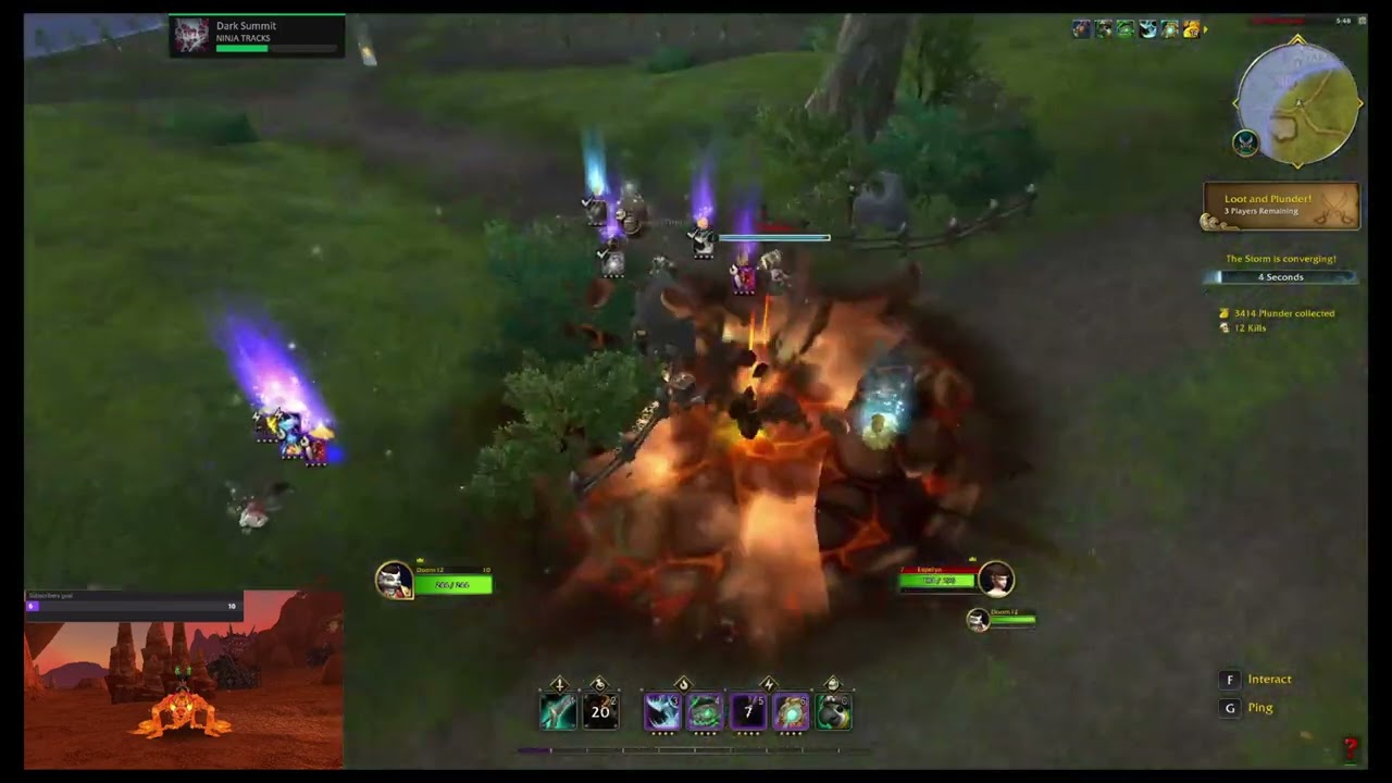 Plunderstorm win before mythic reclear