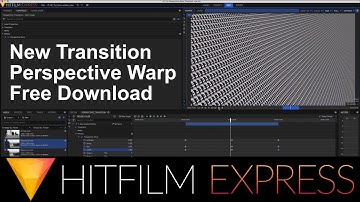 Hitfilm Tutorial Perspective Warp Transition - with project files - HF4E + HFE2017