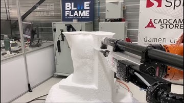 Blueflame3D orthopedic robot milling