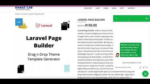 Laravel Page Builder Reusable Drag n Drop Editor - Modules
