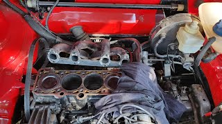 removing the head from a golf mk1