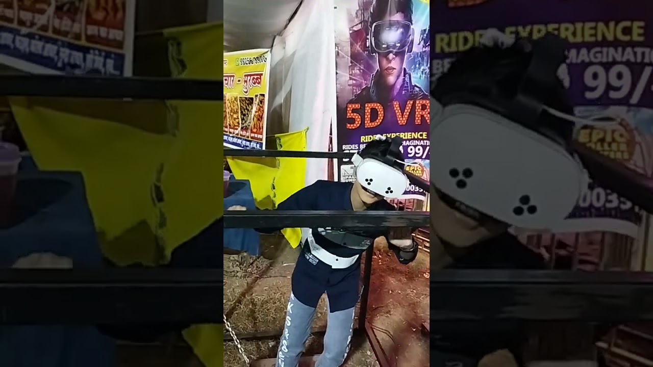 Virtual Reality Amusement Park Immersive 5D Rides koo koi mela Vapi Gujarat 2025