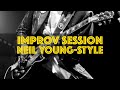 Improv Session 1: Soloing over a Neil Young track