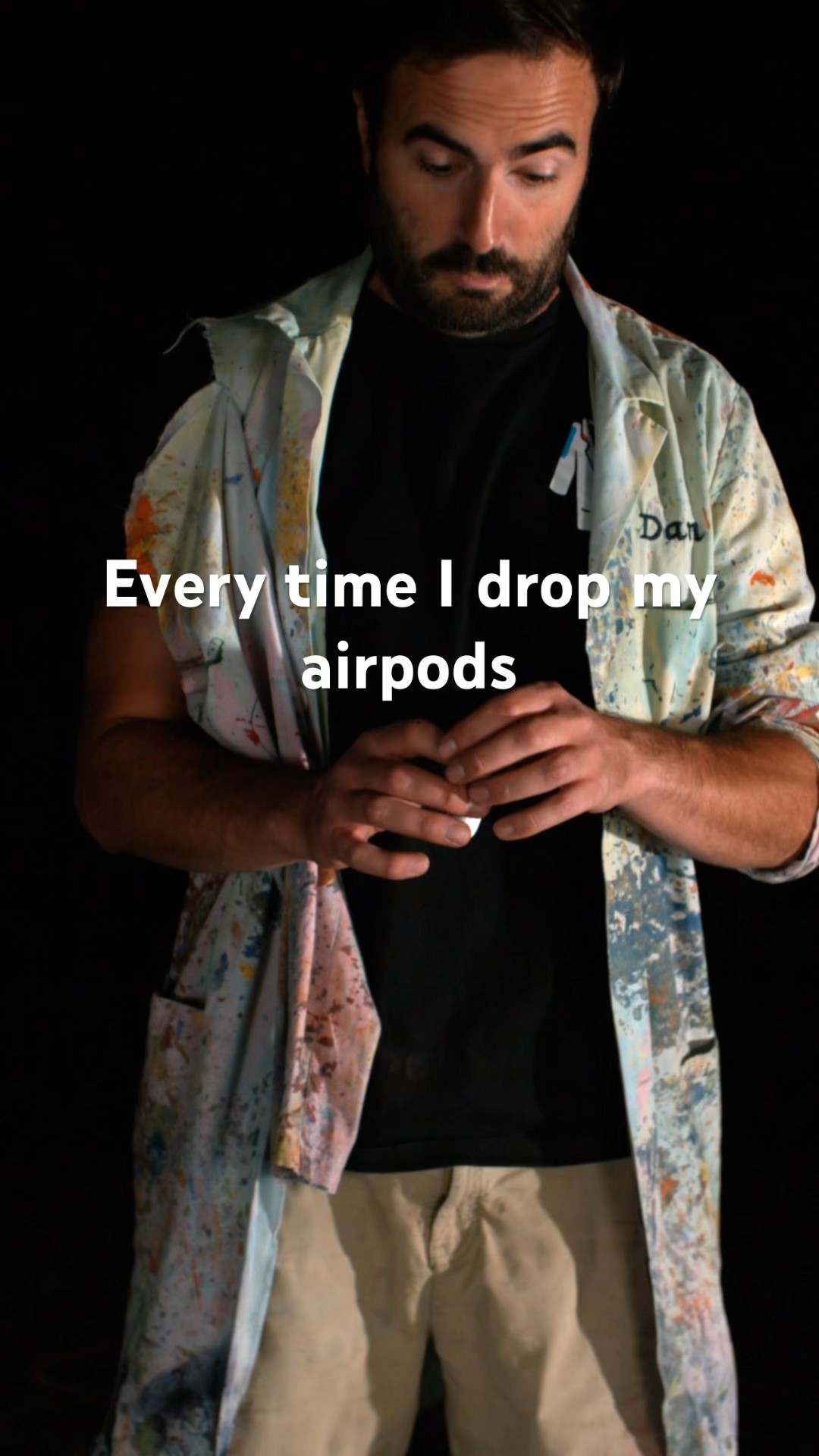 Every time I drop my airpods #shorts #bolt #freefly  #slowmo