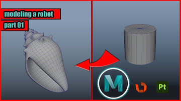 how to 3d modeling scallop in maya2022-full tutorial-part01
