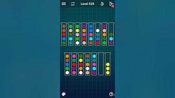 Ball Sort Puzzle Level 525