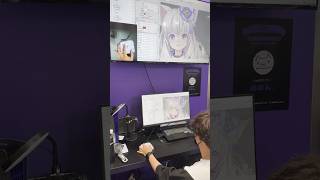 🎉ADORABLE #Vtube #Anime by super talented @nonon_yuno with #Live2D !  #tourbox #animation #workflow
