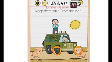 Brain test level 477 Gameplay Walkthrough Solution