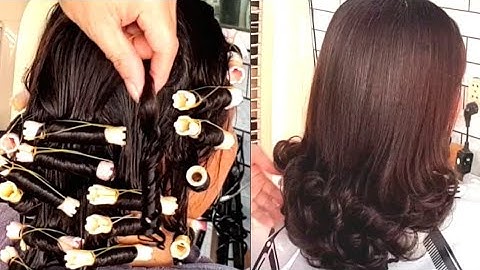 Hướng dẫn uốn lạnh tóc bạc nhuộm nhiều lần khô sơ