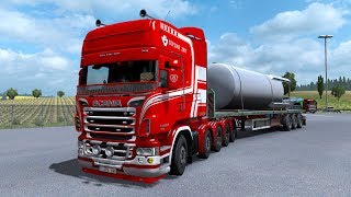 [ETS 2 Mod] Transport JRRT Scania | Euro Truck Simulator 2 1.30