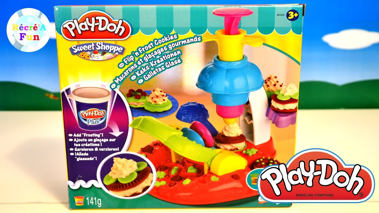 Play Doh Glaces Pâte à modeler Gourmandises Glacées Scoops 'N Treats -  video Dailymotion