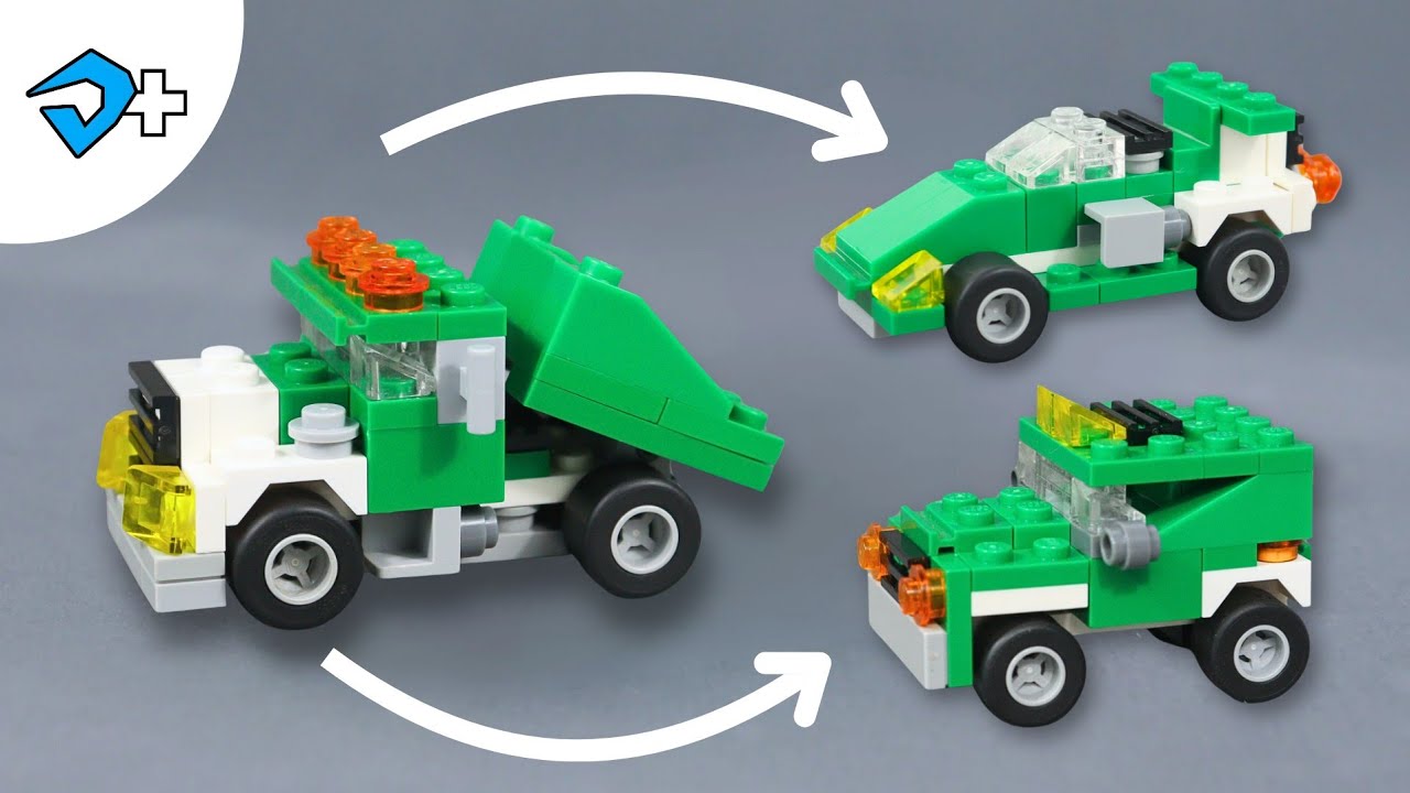 Lego Mini Vehicles 3 in 1 (tutorial)