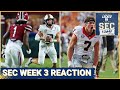 REACTION ROUNDTABLE: SEC Week 3 OVERREACTION & TAKEAWAYS