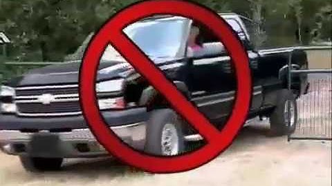 Sentry 300 Installation - STEP 1 - Safety Information