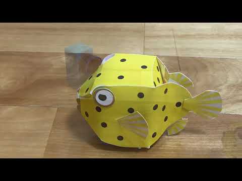 【M5Atom】Boxfish !! 【UiFLOW】