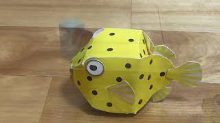 【M5Atom】Boxfish !! 【UiFLOW】