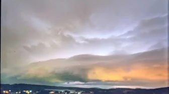 Live: UNWETTER in der NACHT! Verbreitet teils schwere Gewitter! Hagel und Orkan möglich - Achtung thumbnail