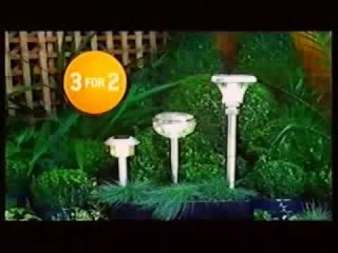 Homebase Advert Uk 2007 Solar Lights
