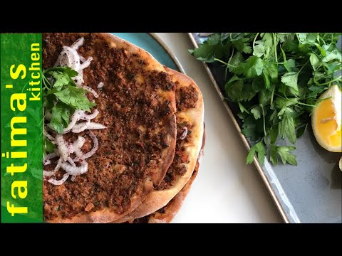 HOW TO MAKE HOMEMADE LAHMACUN/TURKISH Lahmacun Recipe