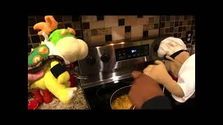 Chef Pee Pee Screaming Against A Snake