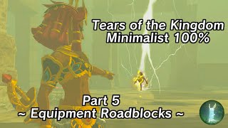 Tears of the Kingdom Minimalist 100% Part 5 - Equipment Roadblocks
