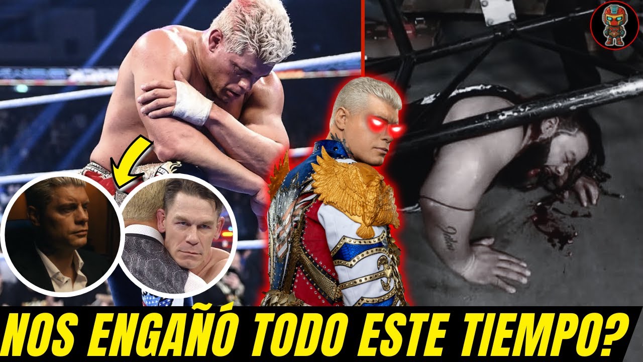 🤯 NUEVA TEORÍA EN WWE: ¿CODY RHODES YA HIZO EL HEEL TURN Y NO LO NOTAMOS?