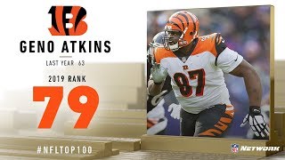#79: Geno Atkins (DT, Bengals) | Top 100 Players of 2019 | NFL