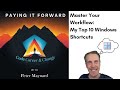 Master Your Workflow: My Top 10 Windows Shortcuts