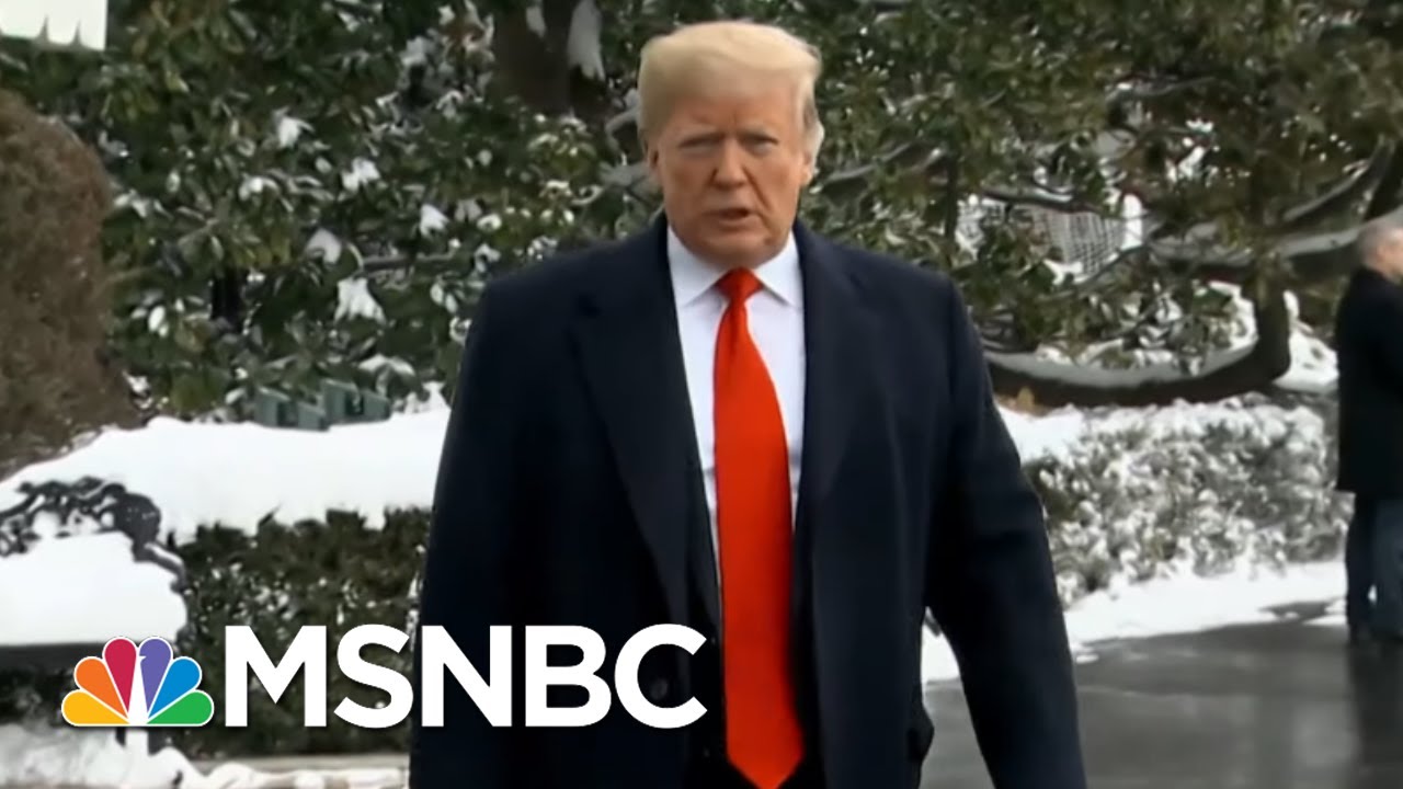 The Washington Post: President Trump Frustrated, Isolated In Shutdown Fight | Hardball | MSNBC
