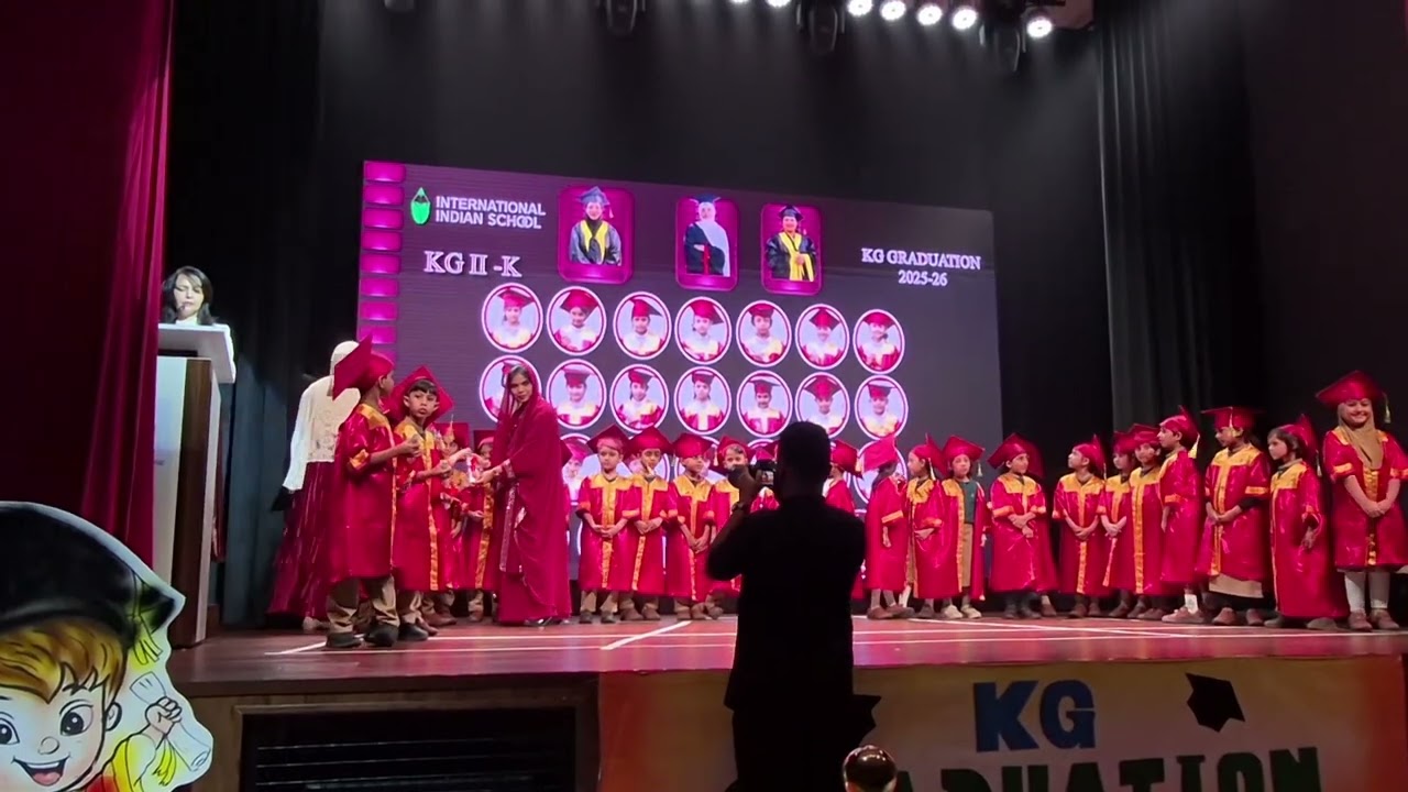 Attend KG Graduation as 