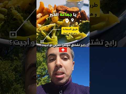 طريق السعادة هي طريق المطار ما هو الشئ الذي ستفتقده في بلدك لو هاجرت الى المانيا او سويسرا 