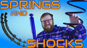 How Shocks & Springs Work (Shock Absorbers & Coil Springs)