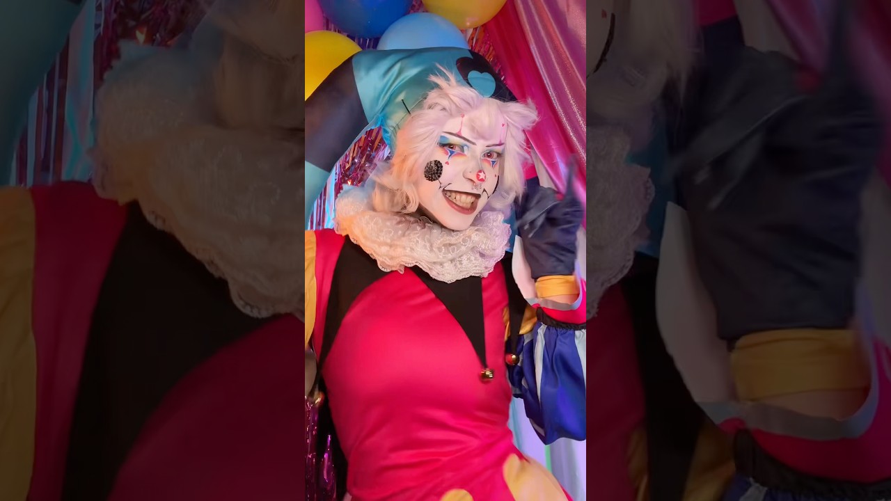 EAT IT UP #cosplay #makeup #helluvaboss #fizzaroli #cartoon