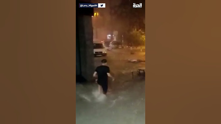 سيول جارفة تغرق شوارع مدينة توريبييخا الإسبانية