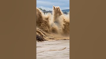 🏚️ House Swept Away by Heavy Flash Flood! 🌊