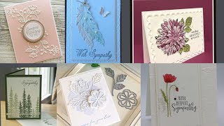 Most decently handmade created sympathy cards crafty designs & attractive homedecor collection ideas