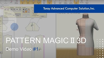 PATTERN MAGIC®Ⅱ3D Demo Video #1