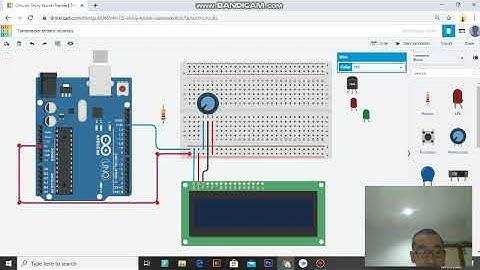 Simulasi Termometer Deteksi Otomatis menggunakan Tinkercad
