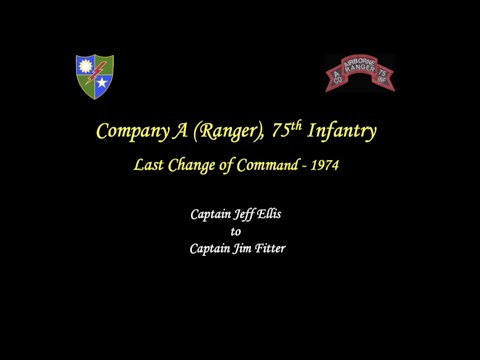 1974   A/75 Ranger    Last Change of Command