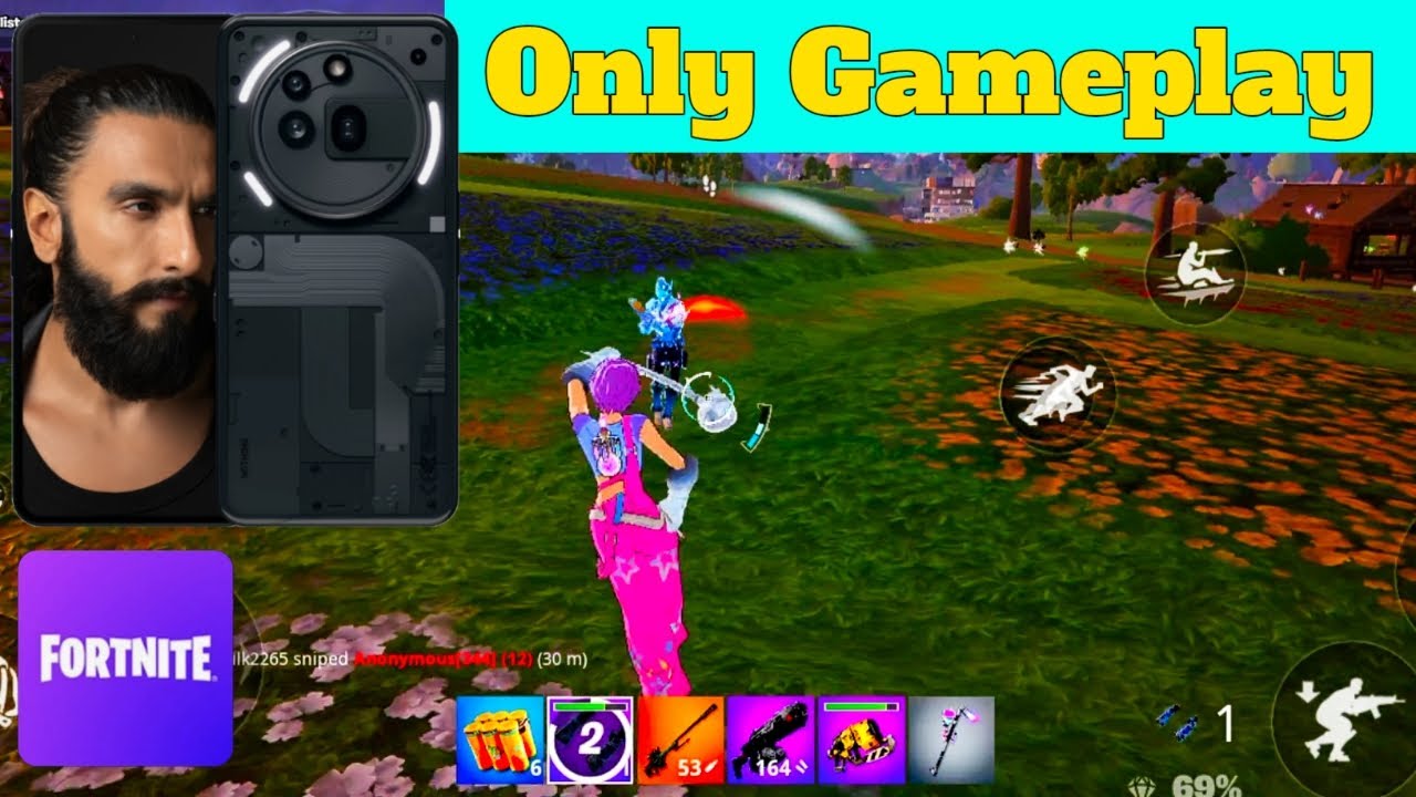 Nothing Phone 3a Pro Fortnite Mobile