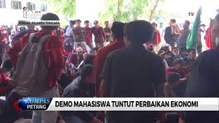 Mahasiswa UMK Demo Tuntut Perbaikan Ekonomi di Kantor DPRD