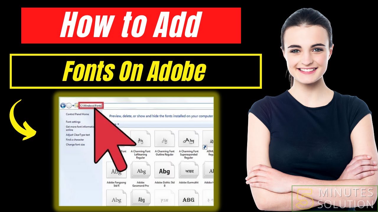 download fonts for adobe acrobat pro windows 10