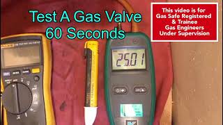 Gas Training - Testing A Gas Valve In 60 Seconds - Ex Ideal Boilers Engineer